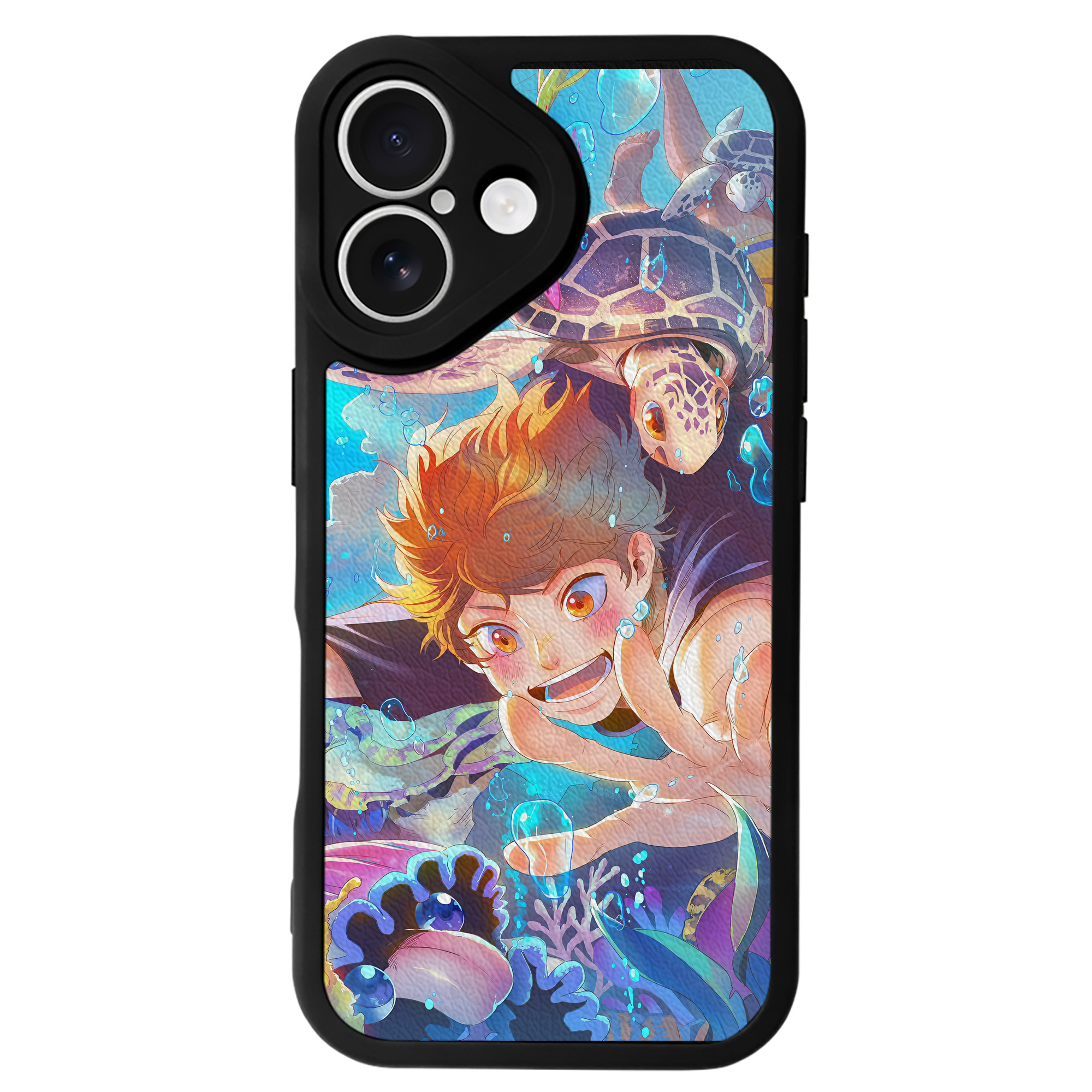 （画像用） ハイキュー!! Haikyu!! 【iPhone 16シリーズ対応】シリコンスマホケース（レザー調） 材質：シリコン
